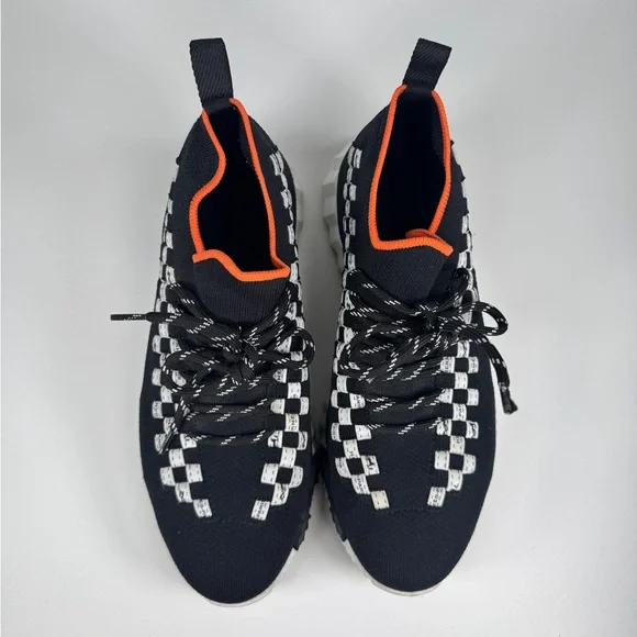 Hermès Black and White Sneakers